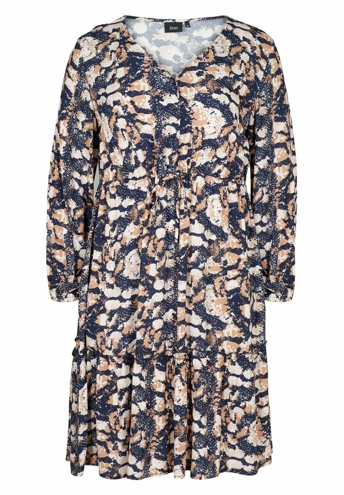 Zizzi Robe Pull - Blue 4 Zizzi Robe Pull - Blue – Image 4