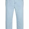 Zizzi ANKLE LENGTH AND STRIPES - Jean Droit - Light Blue Stripe -France Zizzi Soldes 2022 1fbb997644464e269f0f232b344a6fb8