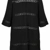 Zizzi Robe Chemise - Black -France Zizzi Soldes 2022 2044e57ce03f4446a7f146a634739b2a