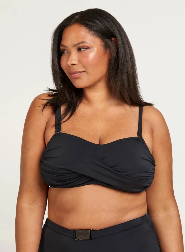 Zizzi Haut De Bikini - Black 1 Zizzi Haut De Bikini - Black