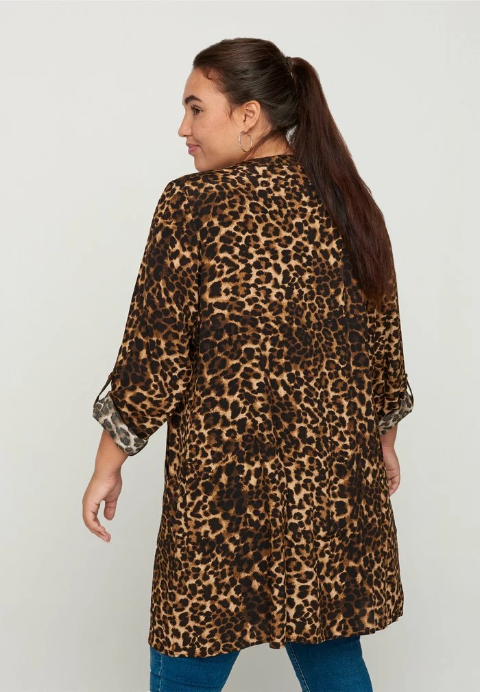 Zizzi Tunique - Brown 3 Zizzi Tunique - Brown – Image 3