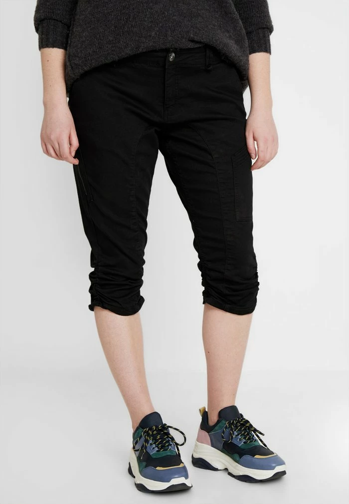 Zizzi CAPRI - Short En Jean - Black 1 Zizzi CAPRI - Short En Jean - Black