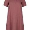 Zizzi Robe De Jour - Rose Brown -France Zizzi Soldes 2022 22c083775df4484397967890ec3622ee