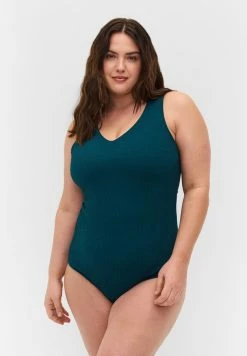 Zizzi WITH CROSS IN THE BACK - Maillot De Bain - Deep Teal