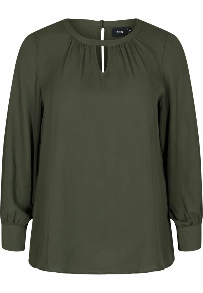 Zizzi Blouse - Deep Depths 1 Zizzi Blouse - Deep Depths