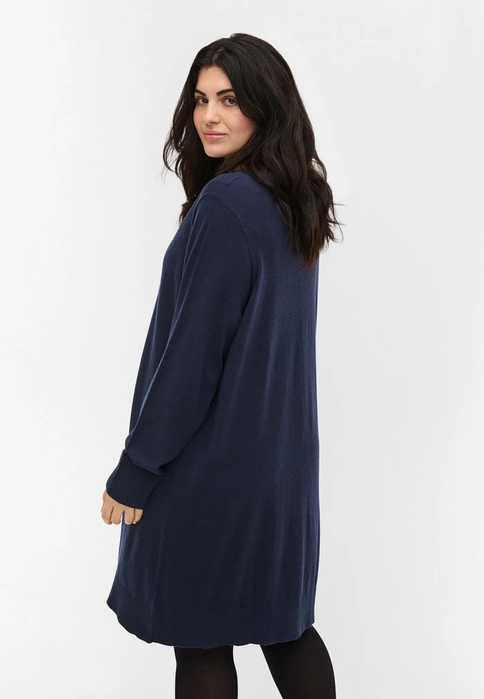 Zizzi Robe Pull - Navy Blazer 3 Zizzi Robe Pull - Navy Blazer – Image 3