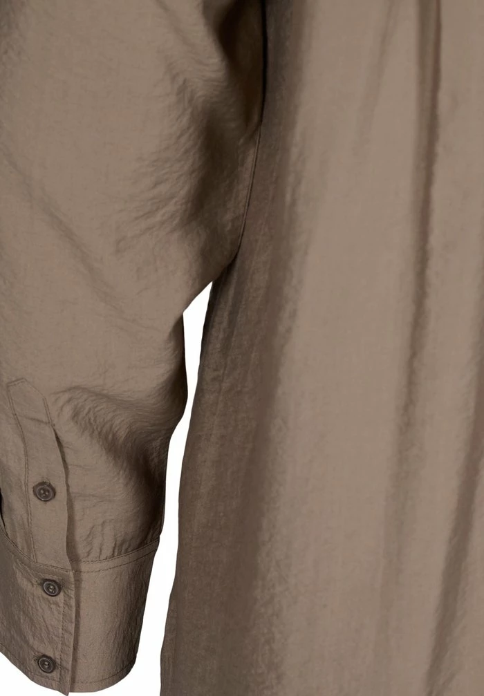 Zizzi MIT KNÖPFEN UND TASCHEN - Chemisier - Brindle 6 Zizzi MIT KNÖPFEN UND TASCHEN - Chemisier - Brindle – Image 6