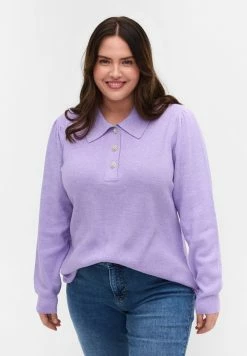 Zizzi Pullover - Purple Rose Mel