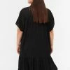 Zizzi STRIBET - Robe Chemise - Black -France Zizzi Soldes 2022 24828ae7e9494b838fe08b02599104e3