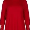 Zizzi Blouse - Tango Red -France Zizzi Soldes 2022 257d4a39c1514dbfb990e88ae58b3036