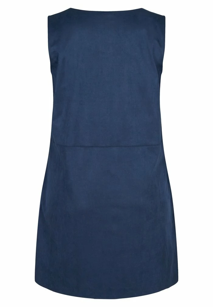 Zizzi ÆRMELØS MED A-FORM - Robe En Jean - Dark Blue 5 Zizzi ÆRMELØS MED A-FORM - Robe En Jean - Dark Blue – Image 5