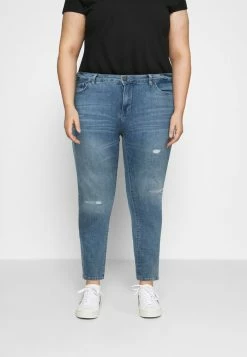 Zizzi SANNA SHAPE - Jeans Skinny - Light Blue Denim