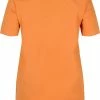 Zizzi T-shirt Basique - Orange -France Zizzi Soldes 2022 27f63405eeef463fb7f4109e607e2a9c