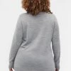 Zizzi Pullover - Light Grey Melange -France Zizzi Soldes 2022 27f9d47315274ed994aaca40d68c4c2f