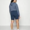 Zizzi JABBEY - Short En Jean - Medium Blue Denim -France Zizzi Soldes 2022 28323ab340c64df298234f3d716e82da