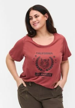 Zizzi T-shirt Imprimé - Apple Butter Cali