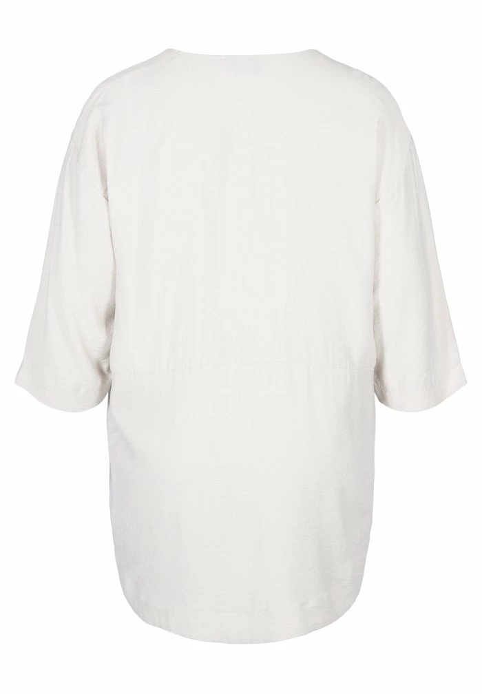 Zizzi Tunique - White 2 Zizzi Tunique - White – Image 2