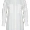 Zizzi MIT KNÖPFEN UND TASCHEN - Chemisier - White -France Zizzi Soldes 2022 2a4f852933e4416a823c27fbbcaf228f