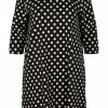 Zizzi Chemise De Nuit / Nuisette - Black W. Angora Dot -France Zizzi Soldes 2022 2ab26860059149deaef776519e5dd024