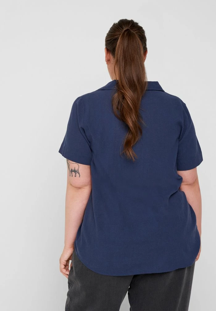 Zizzi Blouse - Blue 3 Zizzi Blouse - Blue – Image 3