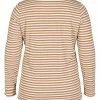 Zizzi GESTREIFTE - Blouse - Brown -France Zizzi Soldes 2022 2d4df1b3007e4047be3c905515ca14d7