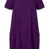 Zizzi SHORT SLEEVED - Robe En Jersey - Purple -France Zizzi Soldes 2022 2d6f593e2ad3463a8940fe7ccbaf49b3