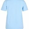 Zizzi T-shirt Basique - Light Blue -France Zizzi Soldes 2022 2d84f8d7f6024073a20beed1472cd6a8