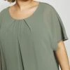 Zizzi Blouse - Agave Green -France Zizzi Soldes 2022 2db5497dd51c476ab4666e4dde2ce2ea