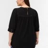 Zizzi Tunique - Black -France Zizzi Soldes 2022 2e469931f0834ee1ab1b81ba6d74ef58