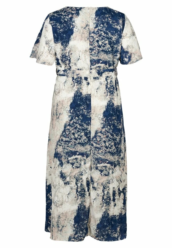 Zizzi Robe De Jour - Dark Blue 3 Zizzi Robe De Jour - Dark Blue – Image 3