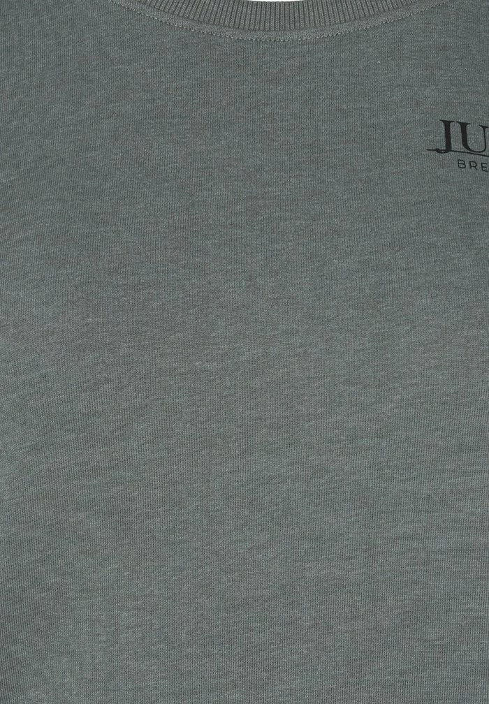 Zizzi Sweatshirt - Balsam Green Mel 6 Zizzi Sweatshirt - Balsam Green Mel – Image 6