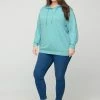 Zizzi Sweat à Capuche - Blue -France Zizzi Soldes 2022 30c09400160c466fba071ebecce0c559