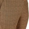 Zizzi MIT KAROMUSTER - Pantalon Classique - Brown Check -France Zizzi Soldes 2022 30ed5819e9924736b9f93f6dff88923f