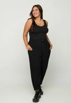 Zizzi Jeans Fuselé - Black