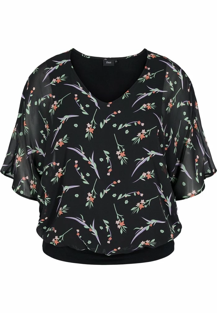 Zizzi Blouse - Black 1 Zizzi Blouse - Black