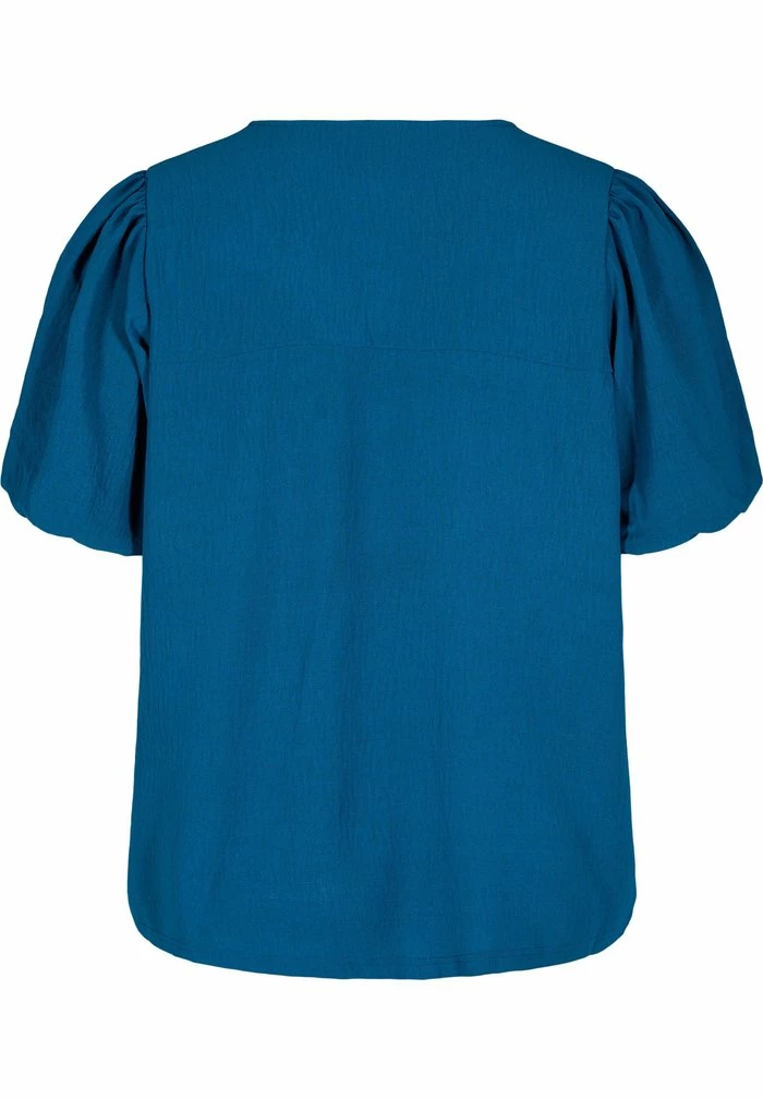 Zizzi Blouse - Blue 3 Zizzi Blouse - Blue – Image 3