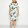 Zizzi Robe De Jour - Aop Flower