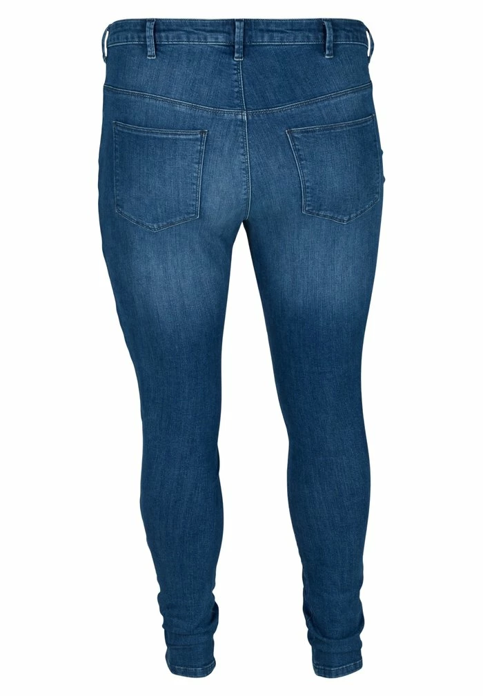 Zizzi Jean Slim - Blue Denim 2 Zizzi Jean Slim - Blue Denim – Image 2