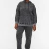 Zizzi Sweat à Capuche - Grey Leo Acid Wash -France Zizzi Soldes 2022 346107d8a4044c7b95fc0bb1976b2ab5