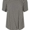 Zizzi MIT BLUMENPRINT - Blouse - Black W. White Dot -France Zizzi Soldes 2022 34769b210a2b4f20a681572faa3a0424