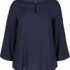 Zizzi Blouse - Blue 5 Zizzi Blouse - Blue -France Zizzi Soldes 2022 34df149ada42493791ba79afa7d14ba1