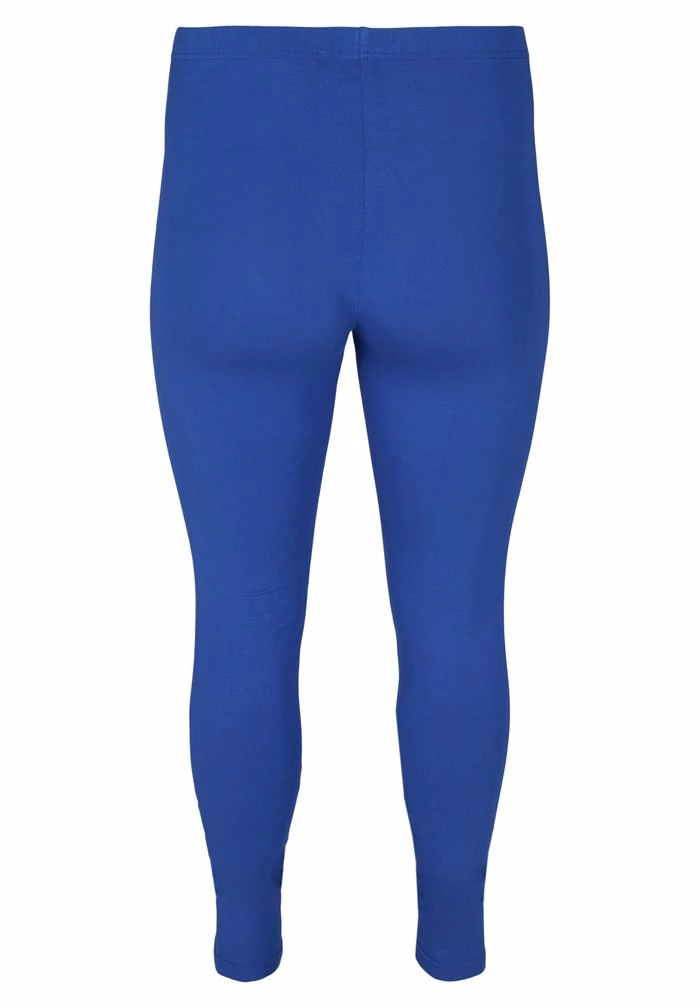 Zizzi LANGE BASIC - Legging - Blue 2 Zizzi LANGE BASIC - Legging - Blue – Image 2