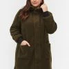 Zizzi Manteau Classique - Ivy Green