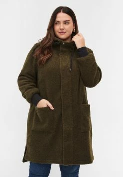 Zizzi Manteau Classique - Ivy Green