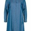 Zizzi Robe En Jean - Blue Denim -France Zizzi Soldes 2022 35ce95735c6d41209da89b55844d495a