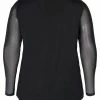Zizzi MED - Blouse - Black -France Zizzi Soldes 2022 36176d2ce36146159d2b08b260856923