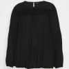 Zizzi EROSE BLOUSE - Blouse - Black -France Zizzi Soldes 2022 369ea52269f5452e99b8301445b8b6f5