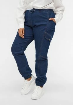 Zizzi Jean Boyfriend - Medium Blue