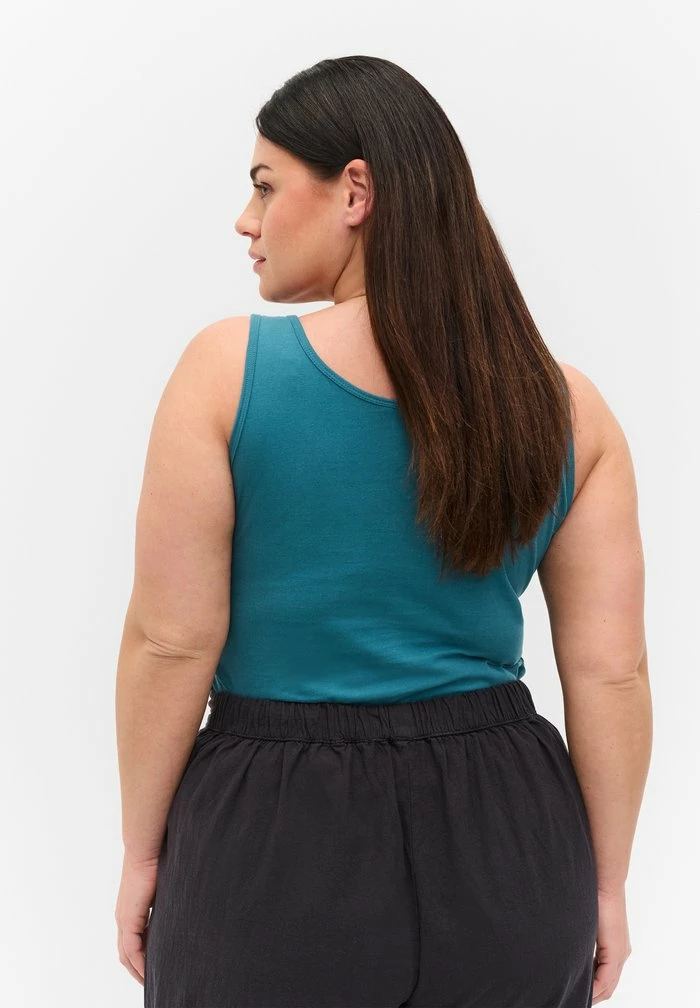 Zizzi Débardeur - Petrol 3 Zizzi Débardeur - Petrol – Image 3