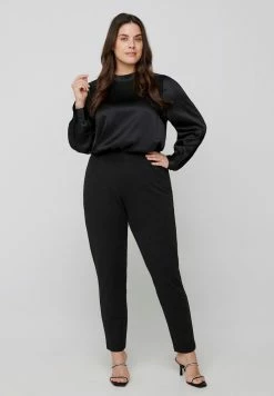Zizzi Pantalon Classique - Black